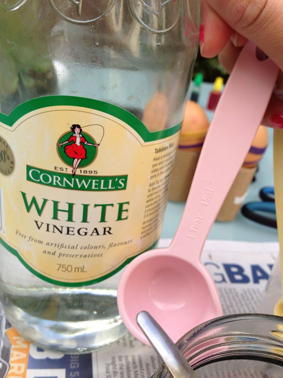 Add 1 TBSP of White Vinegar to your dye.