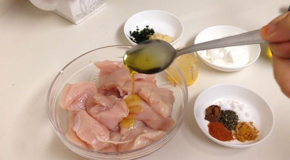 Add: 1 tbsp olive oil