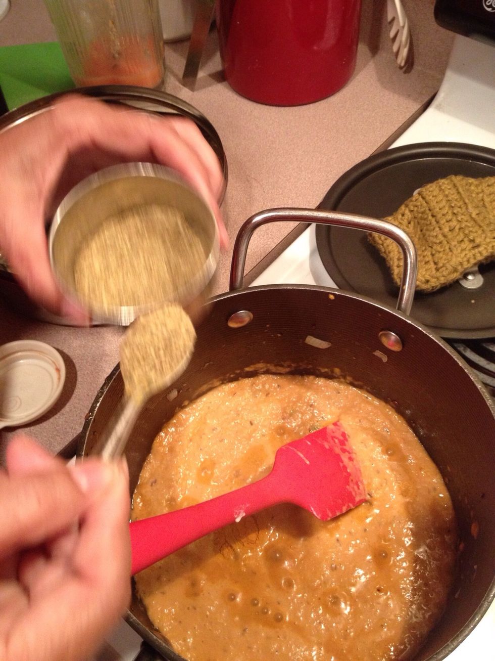 Add 1 teaspoon of coriander powder.