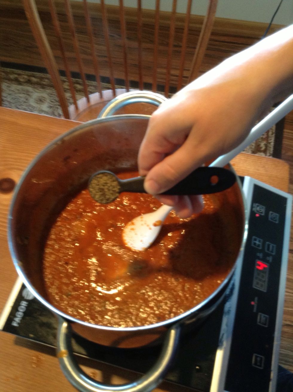 Add 1 teaspoon pepper to sauce