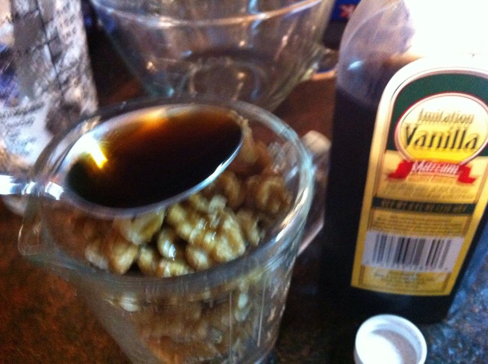 Add 1 teaspoon vanilla. If making without nuts...add vanilla last separate from chips and creme.