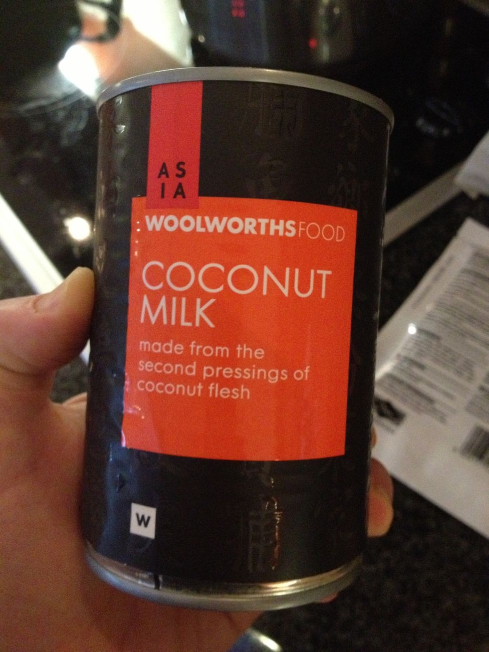 Add 1 Tin of Coconut Milk with 500Ml of Vegetable Stock