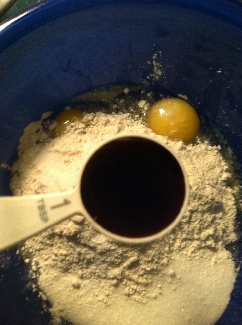 Add 1 to 1 1/2 Tbsp of Vanilla extract depending on if its PURE vanilla extract or IMITATION vanilla extract
