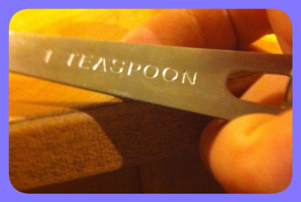 Add 1 tsp bicarbonate of soda