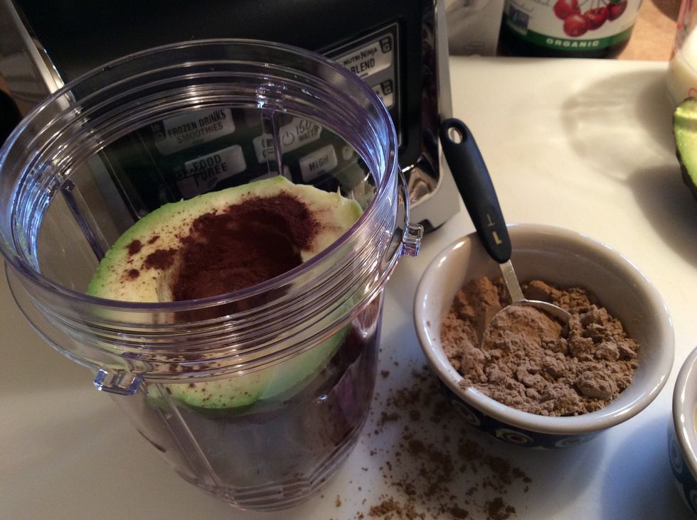 Add 1 tsp cocoa powder.
