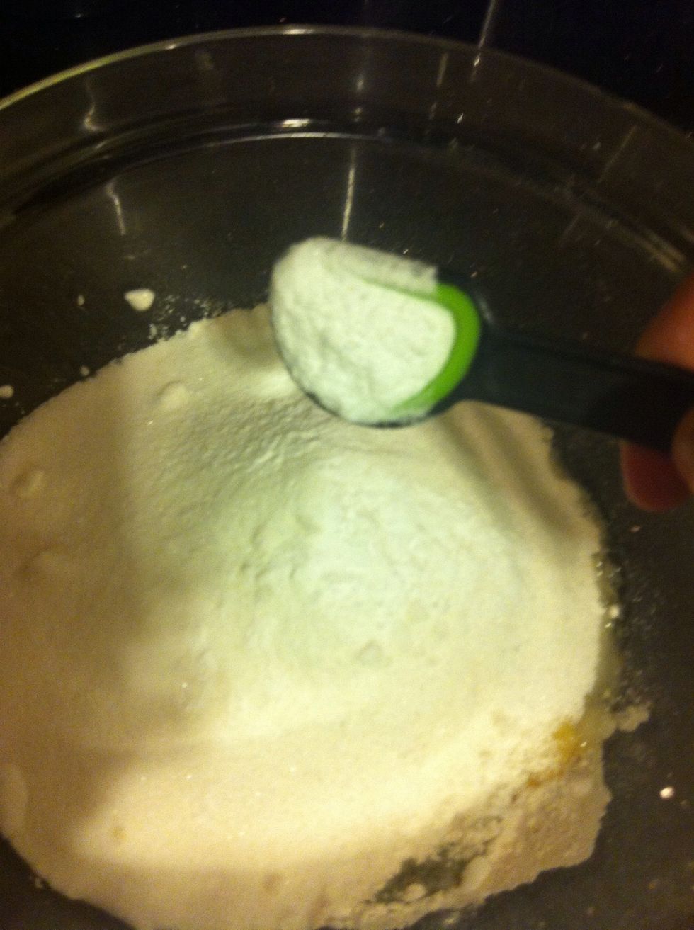 Add 1 tsp of baking soda.