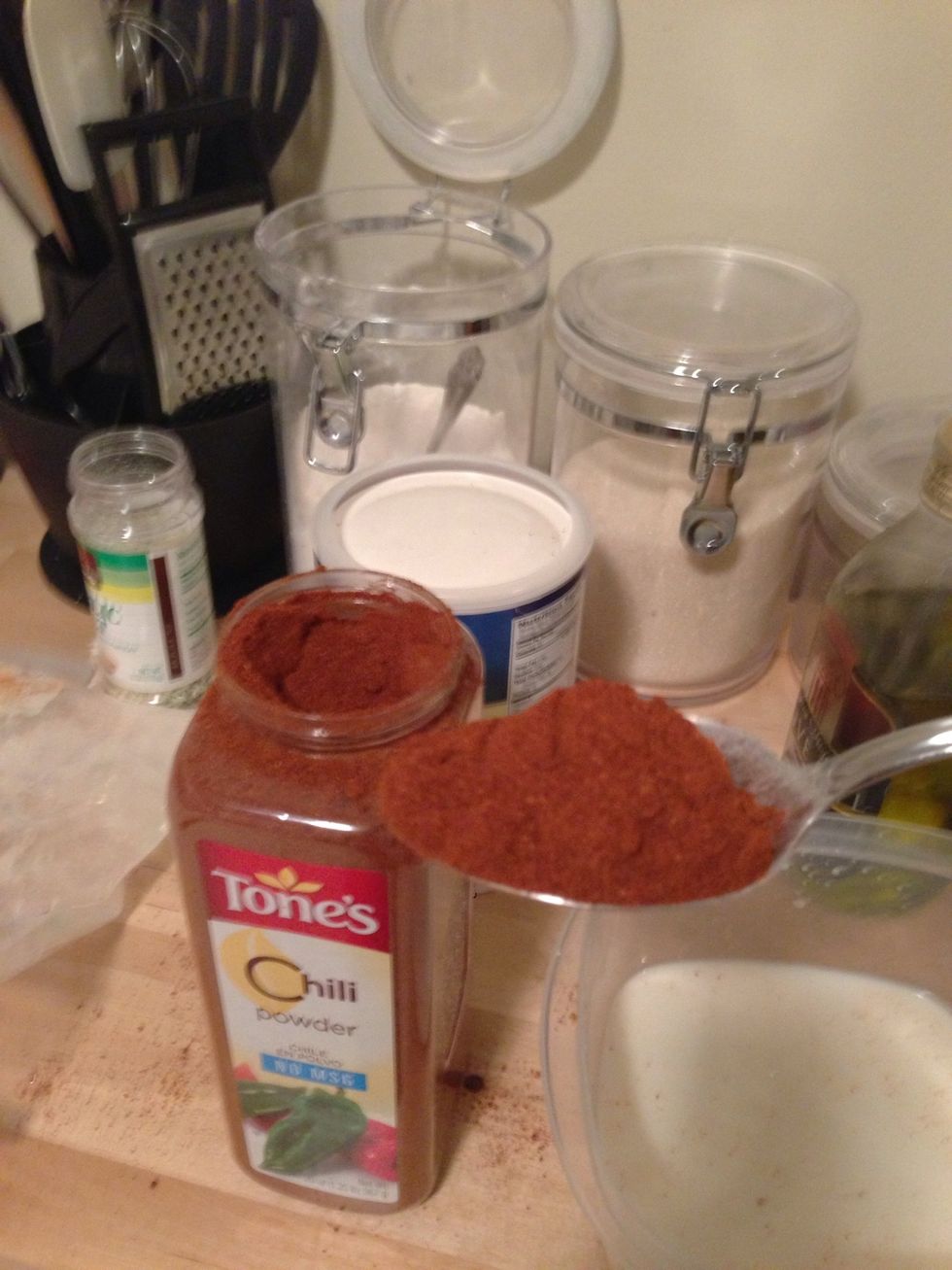 Add 1 tsp of chili power and 1 tsp of optional Cheyenne pepper if you like spicy food.