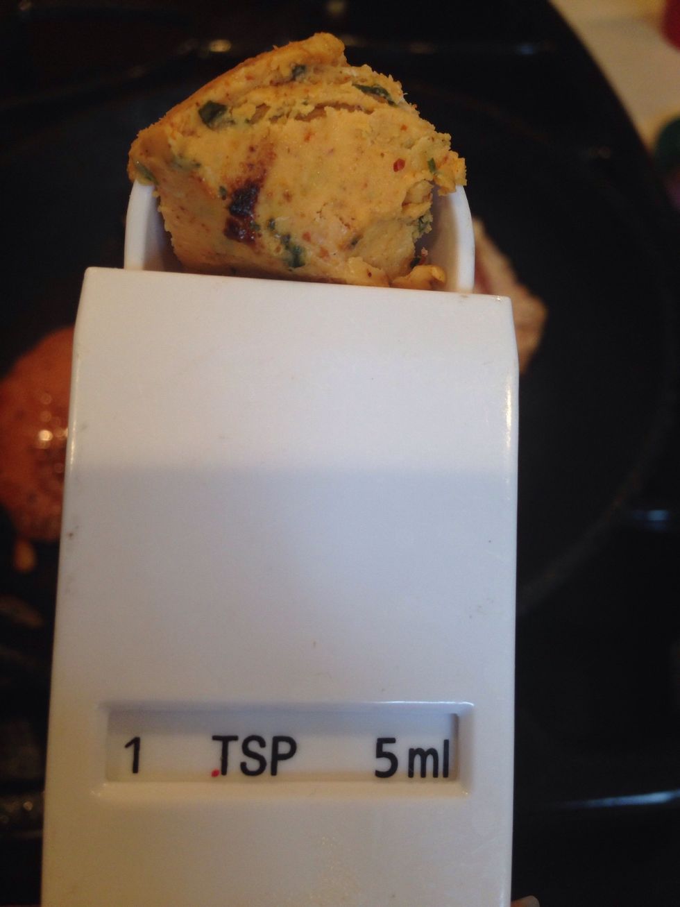 Add 1 tsp of chipotle butter