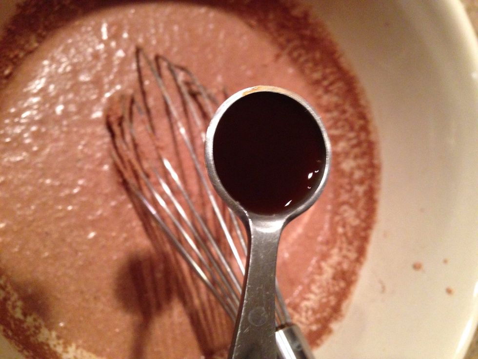 Add 1 tsp. of Vanilla extract