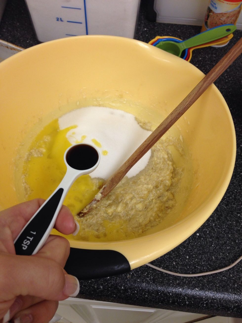 Add 1 tsp of vanilla