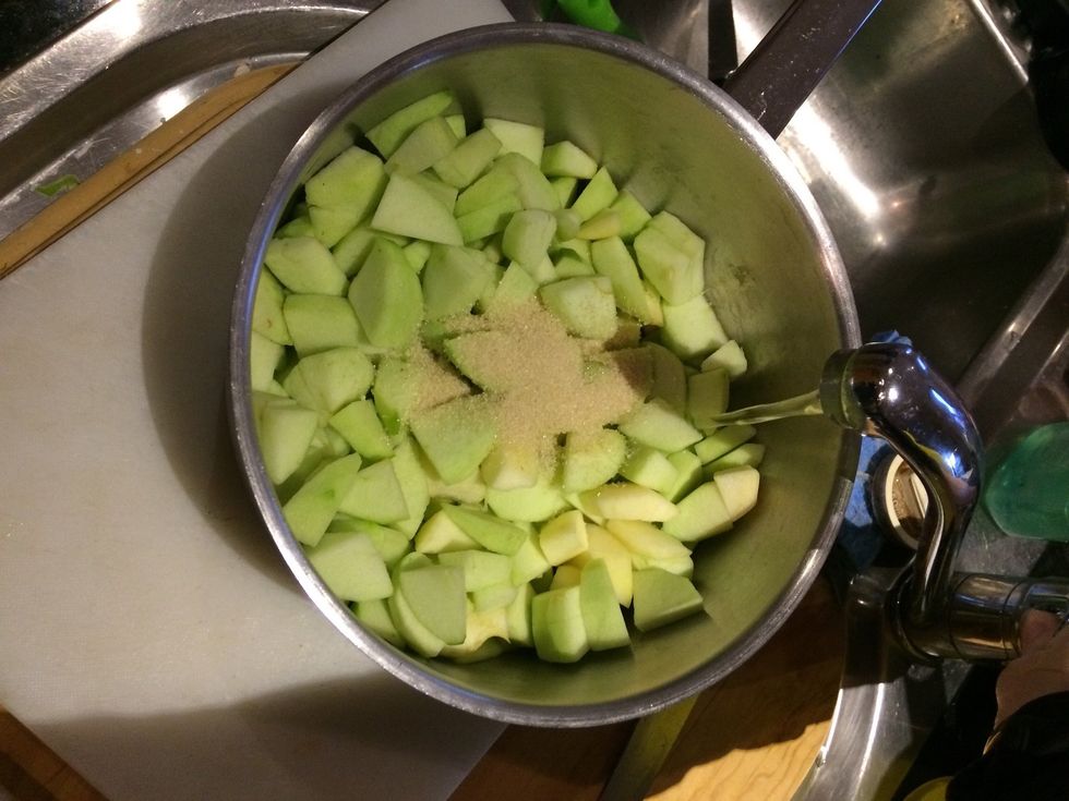 Add 100 mls of water