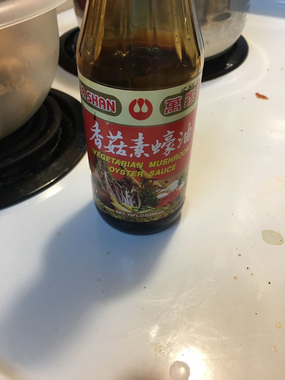 Add 11/2 of oyster sauce