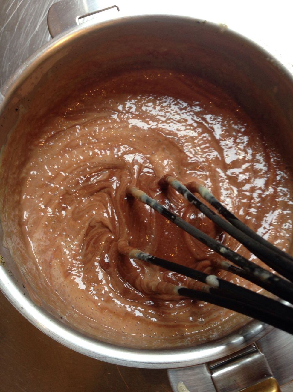 Add 160 gm of chocolate (70% or more)