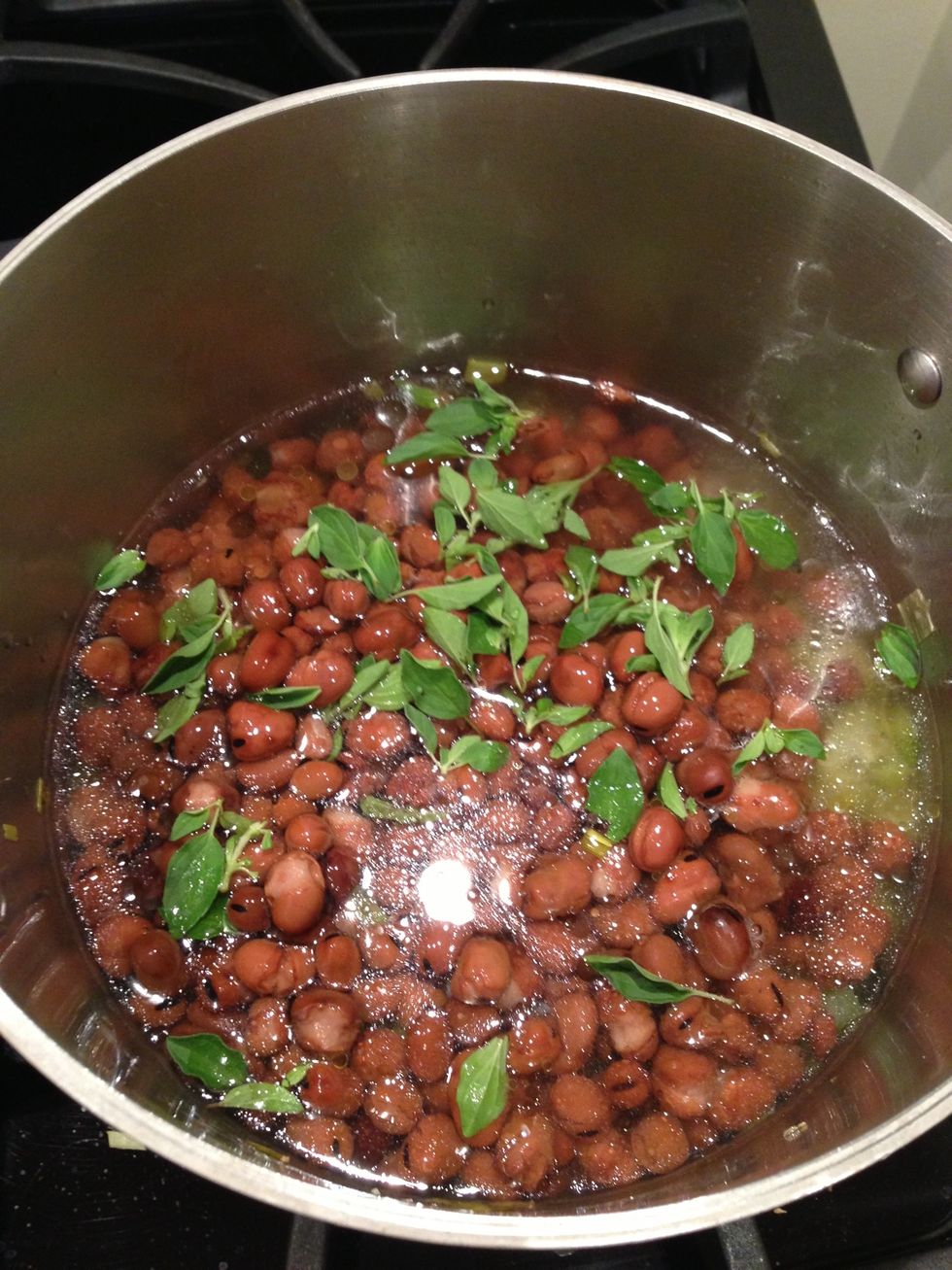 Add 2 1/2 cups of water and bring to a boil.