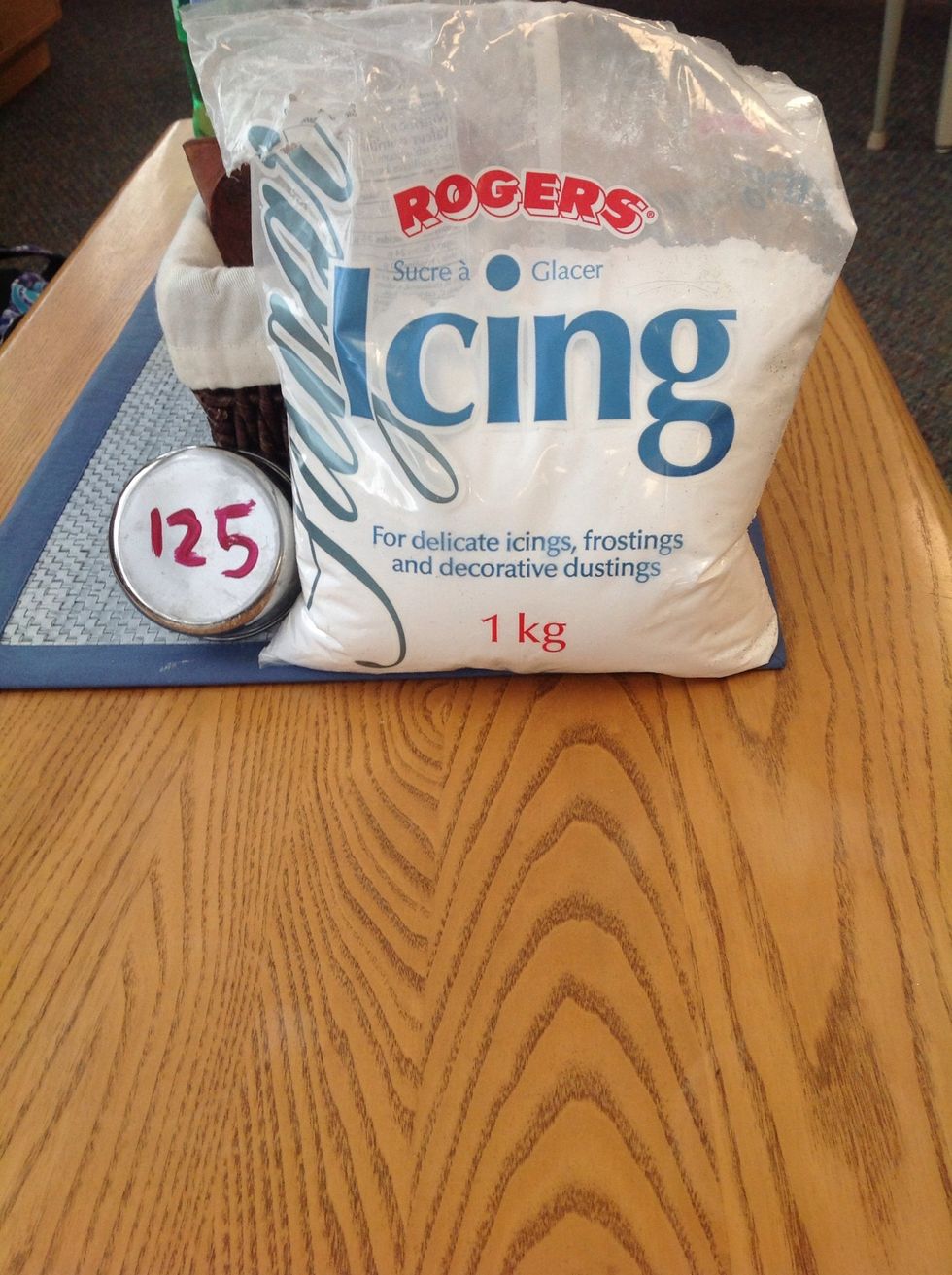 Add 2/3 cups of powdered sugar