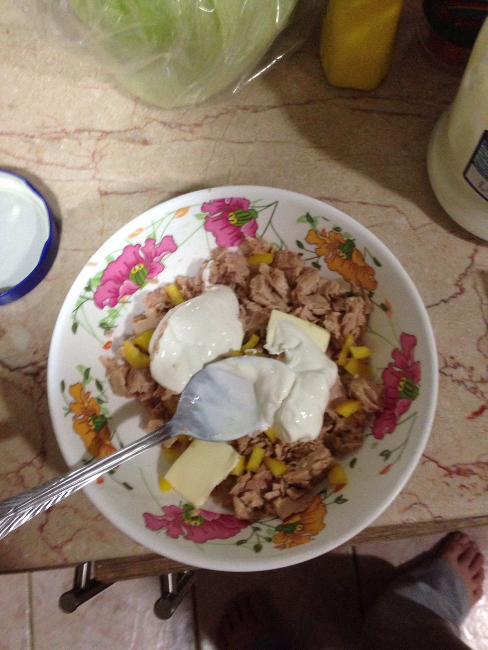 Add 2-3 Tablespoons of Cream Cheese