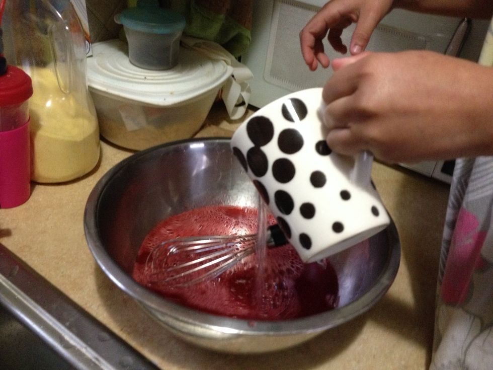 Add 2 cup of water refill the cold water cup