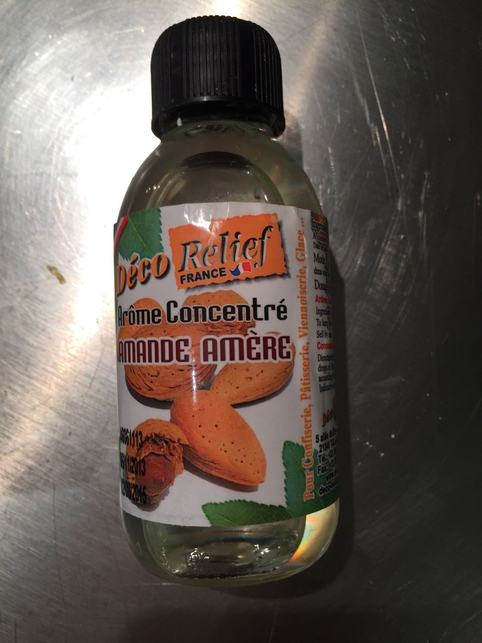 Add 2 drops of almond extract or more.. Mine is very strong