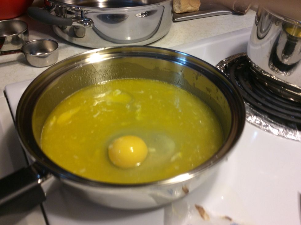 Add 2 eggs and mix it
