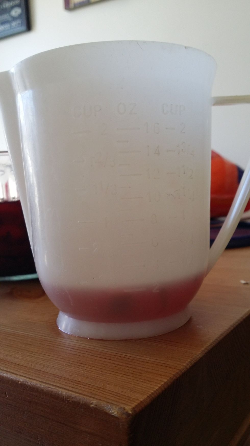 Add 2 Ouncez of Pink Flamingo to Cocktail Mixer.