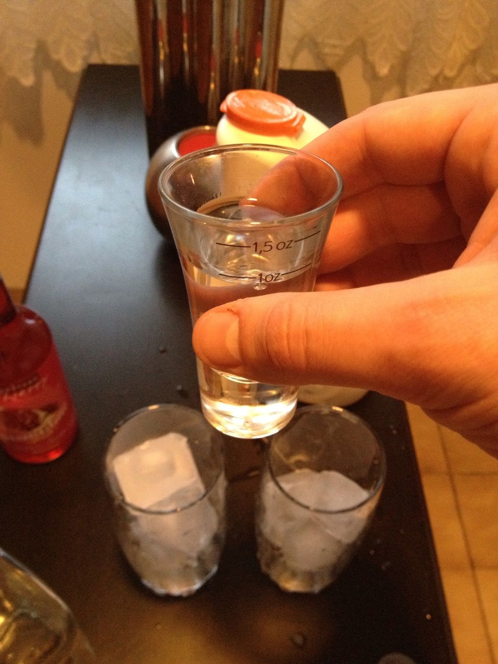 Add 2 Parts Tequila (i usually put 4Oz)