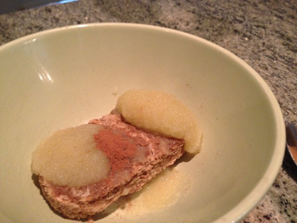 Add 2 pinches cinnamon