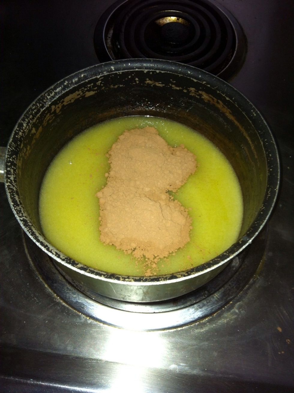 Add 2 tables of any type of cocoa.