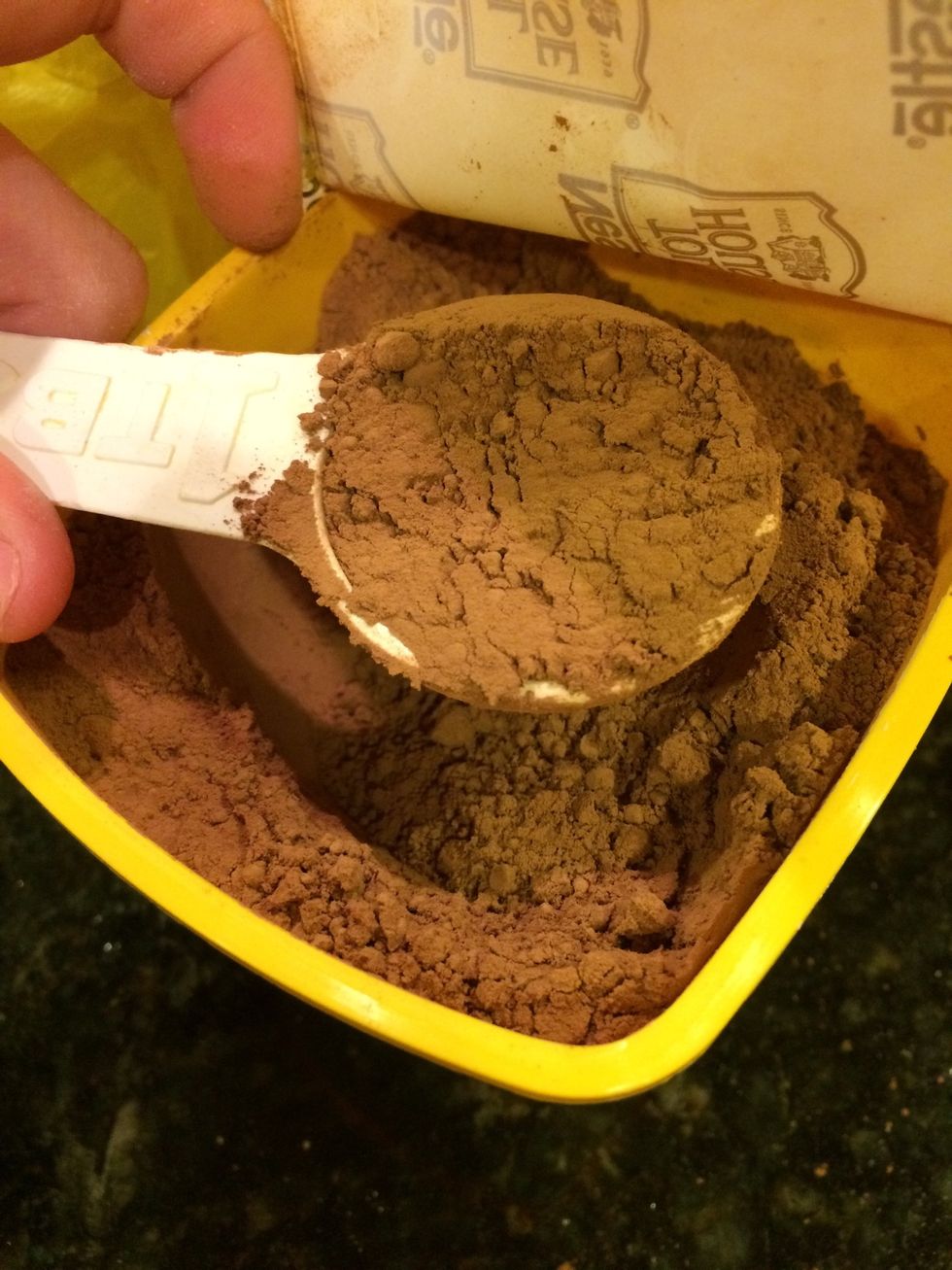 add 2 tablespoons of cocoa\ud83d\udc4d