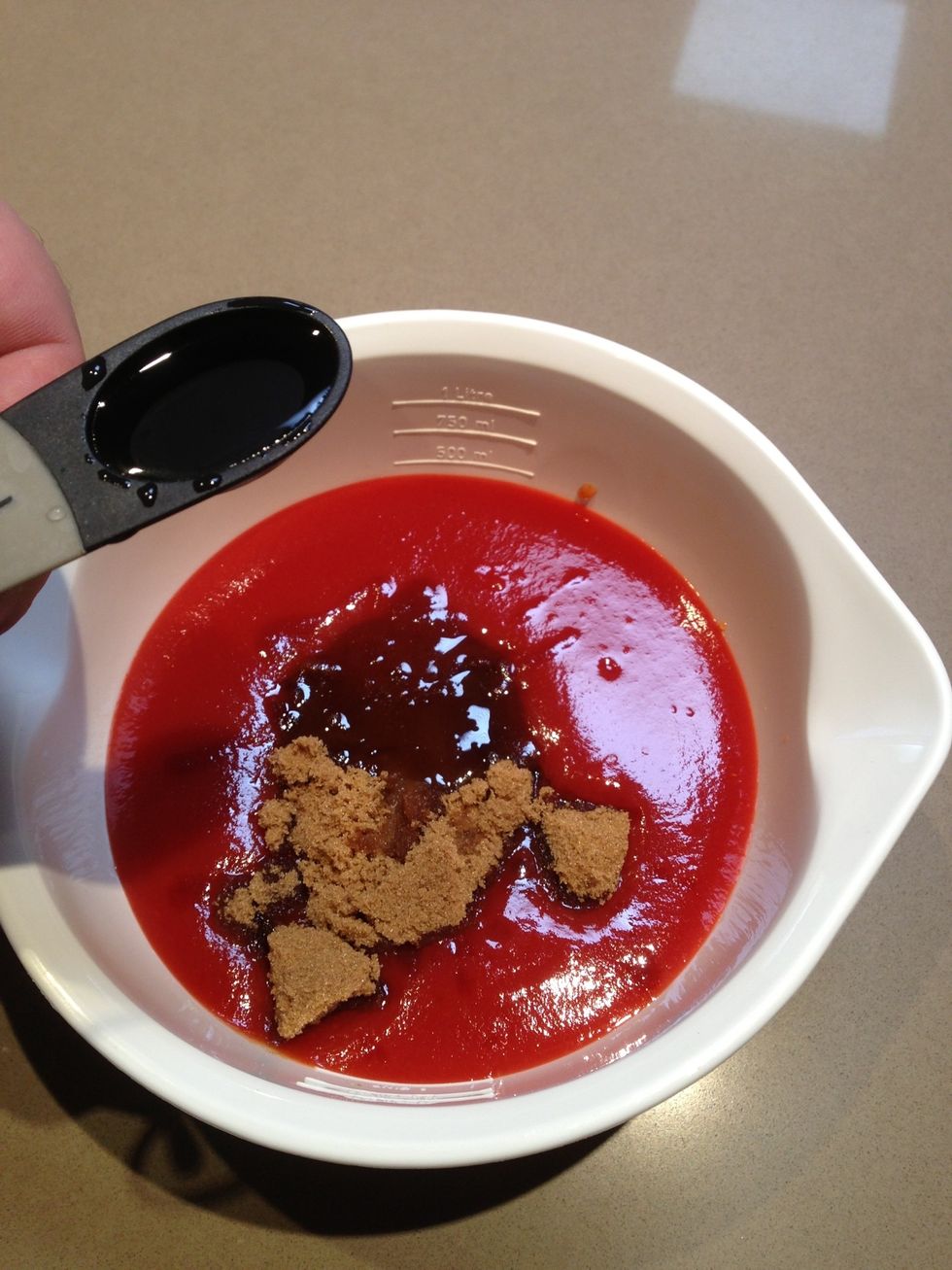 Add 2 tablespoons of vinegar