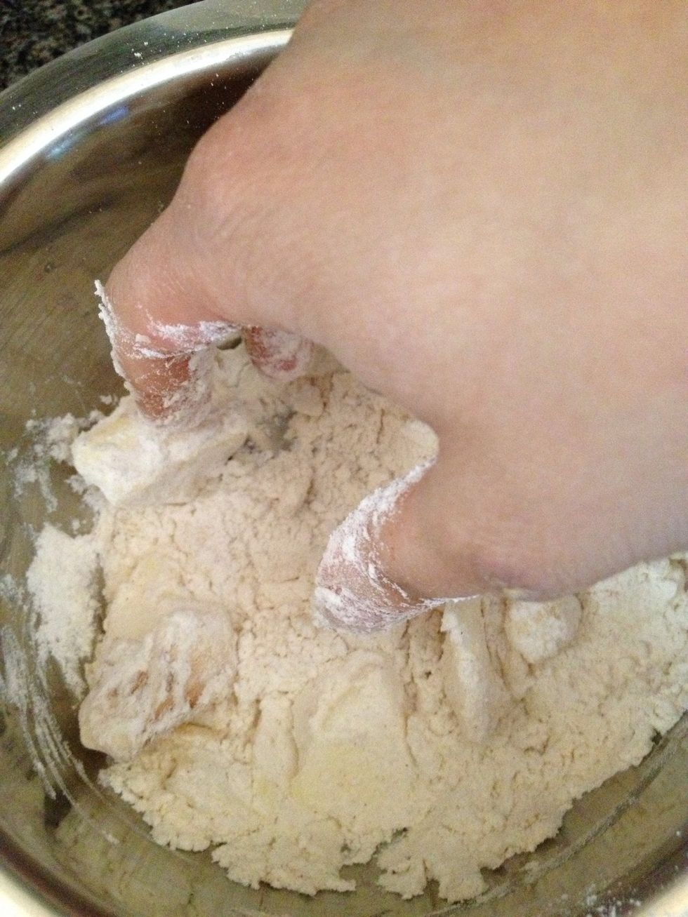 Add 2 tbs sugar keep trying to make crumbles