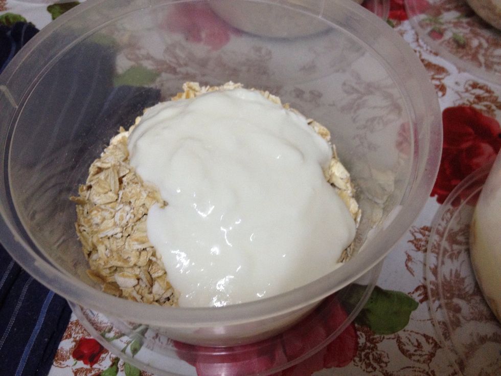 Add 2 tbs yoghurt.. You can add more if you like