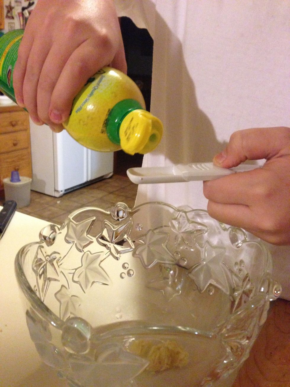 Add 2 tbsp of lemon juice
