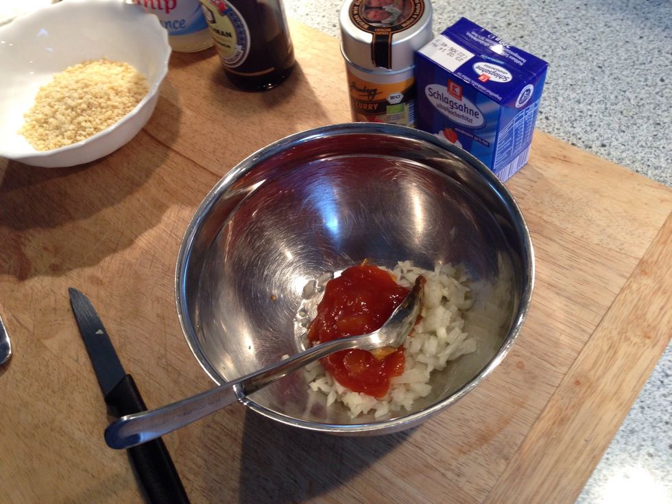 Add 2 tbsp of Mango Chutney