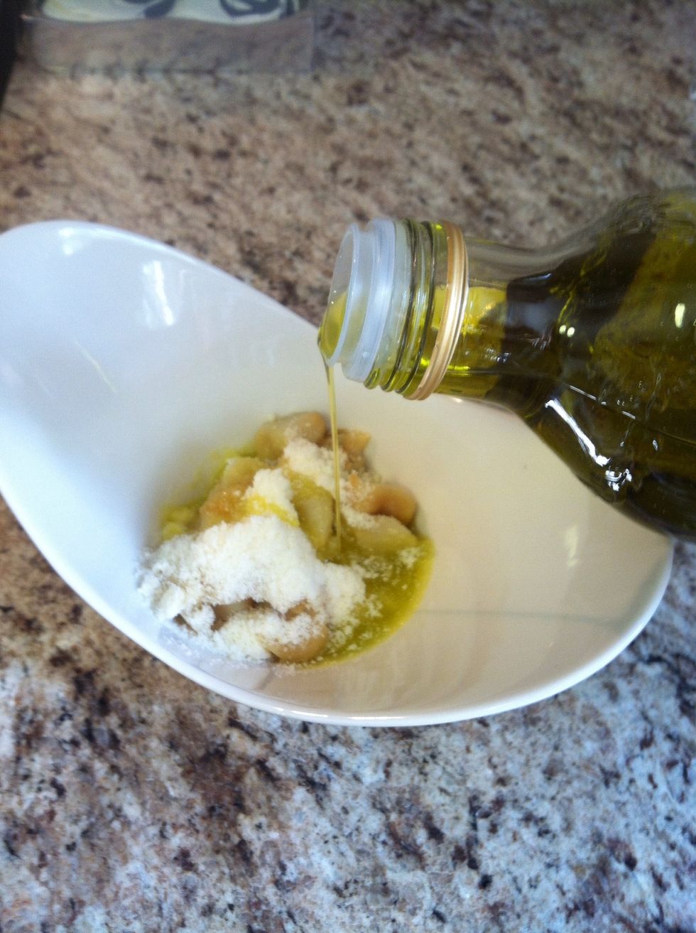 add 2 tbsp of olive oil