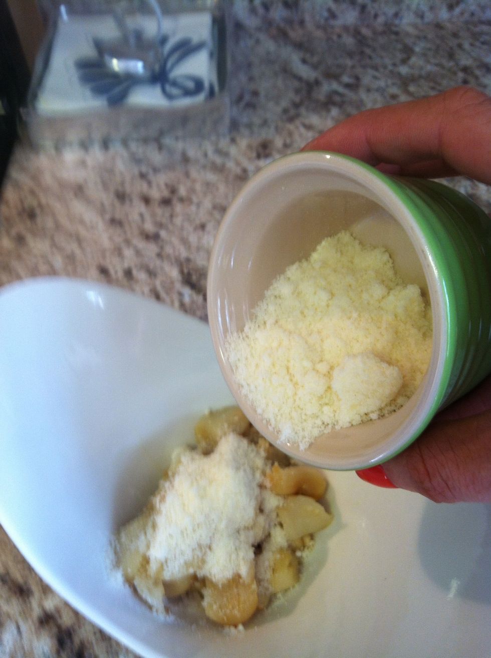 add 2 tbsp of parm-rom