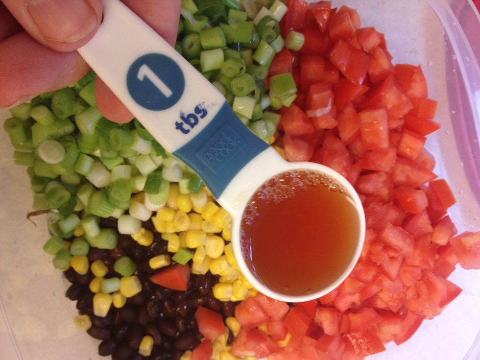 Add 2 tbsp. of red wine vinegar.