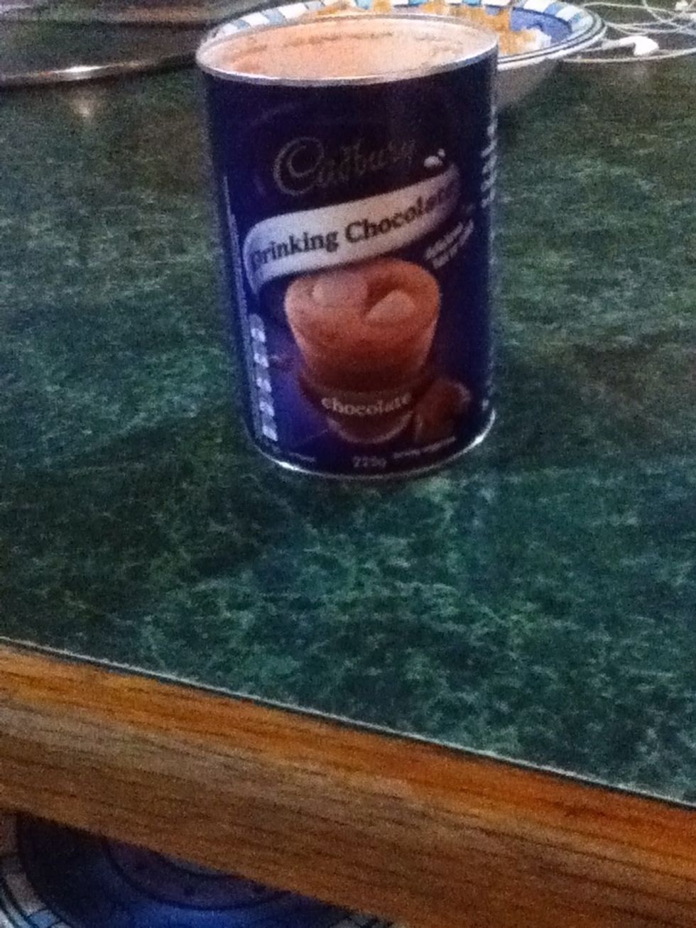add 2 teaspoons of drinking chocolate