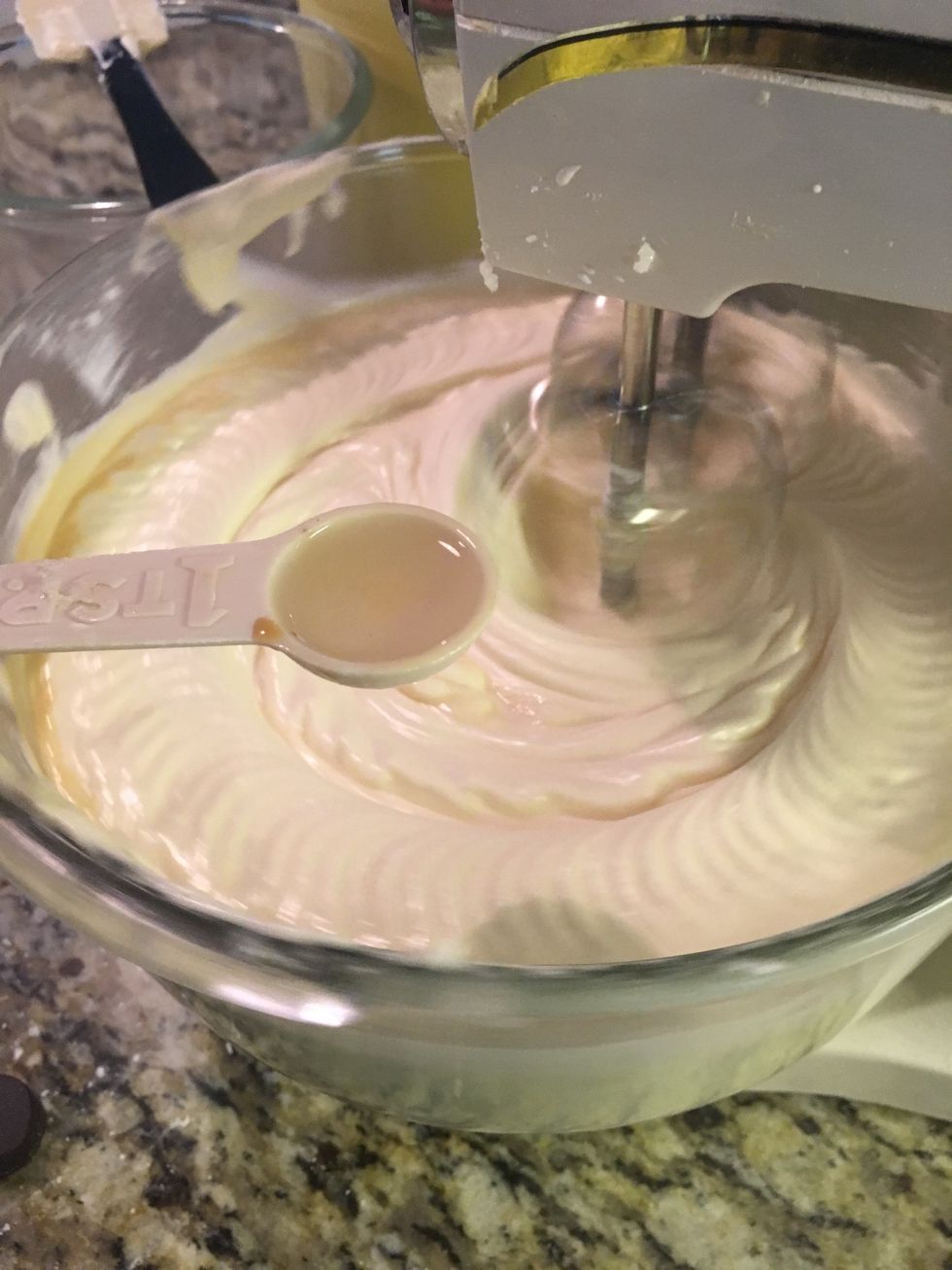 Add 2 teaspoons of lemon flavor