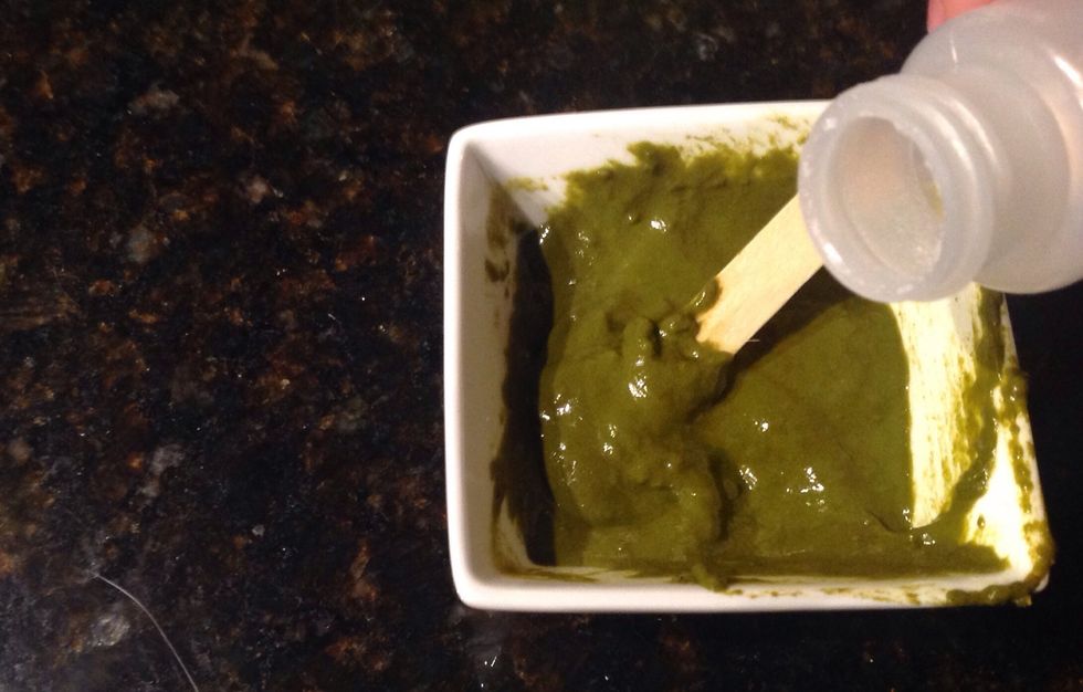 Add 2 teaspoons of sugar to the mixture.