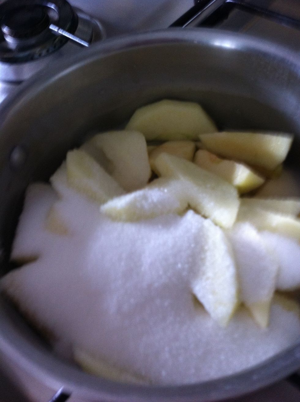 Add 250 grams of sugar