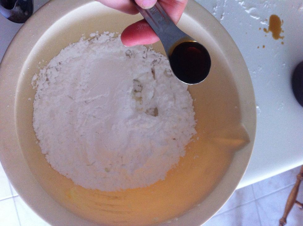 Add 2mL of vanilla extract