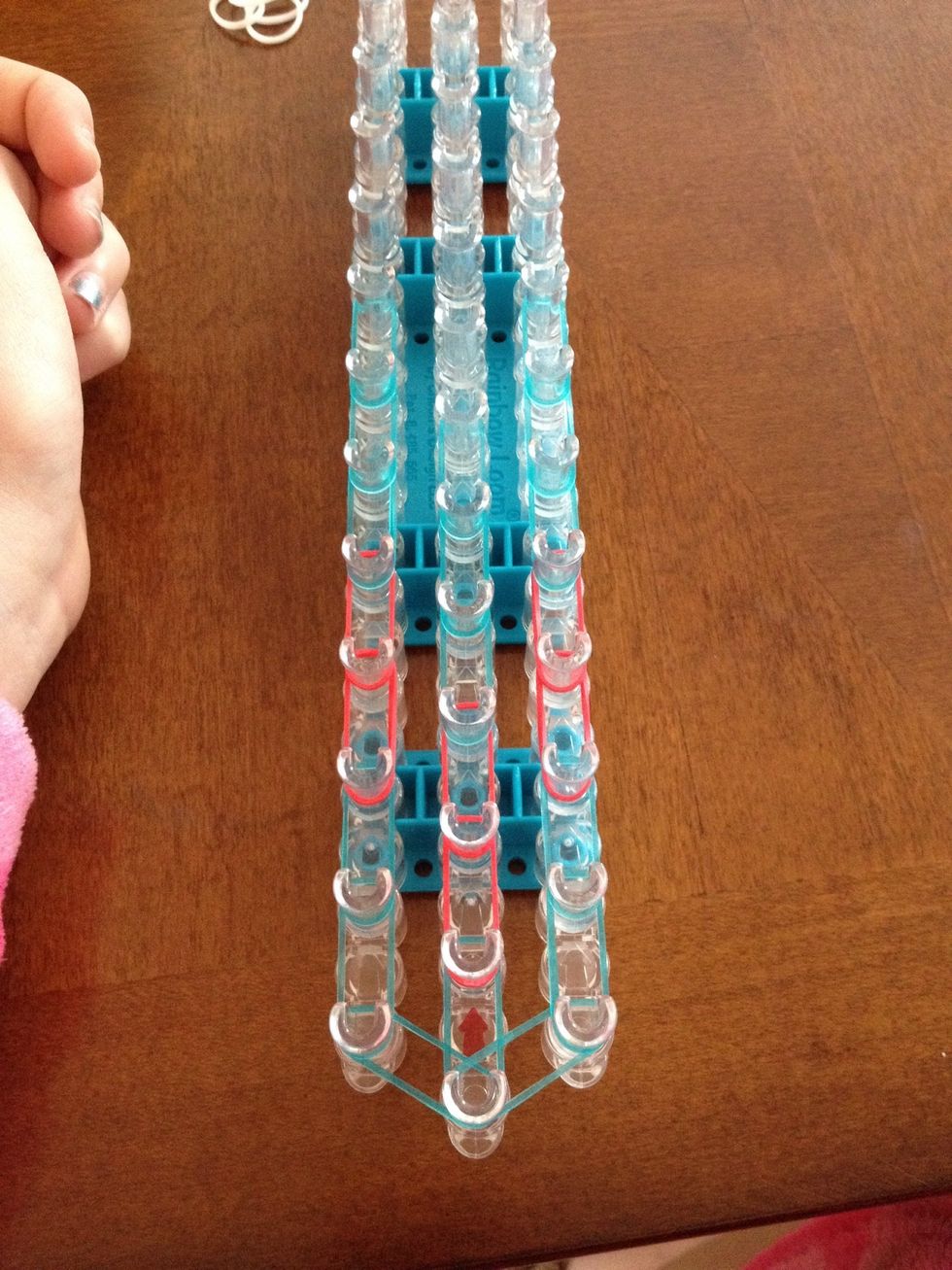 Add 3 blue to all 3 sides