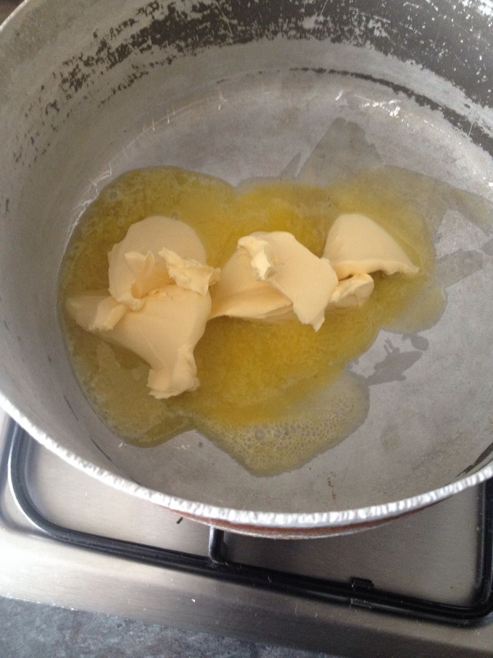 Add 3 oz marg and melt