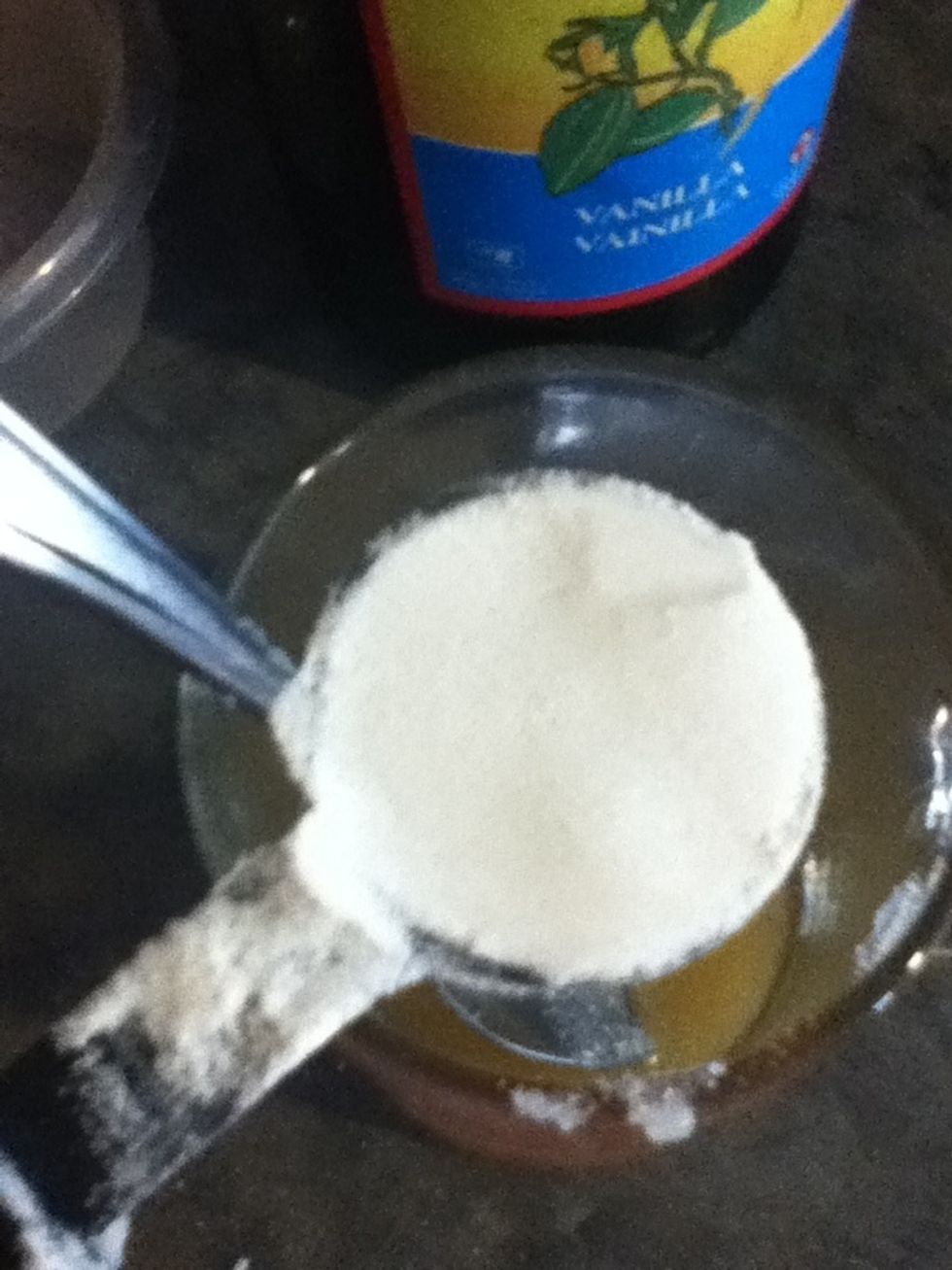 Add 3 table spoons flour