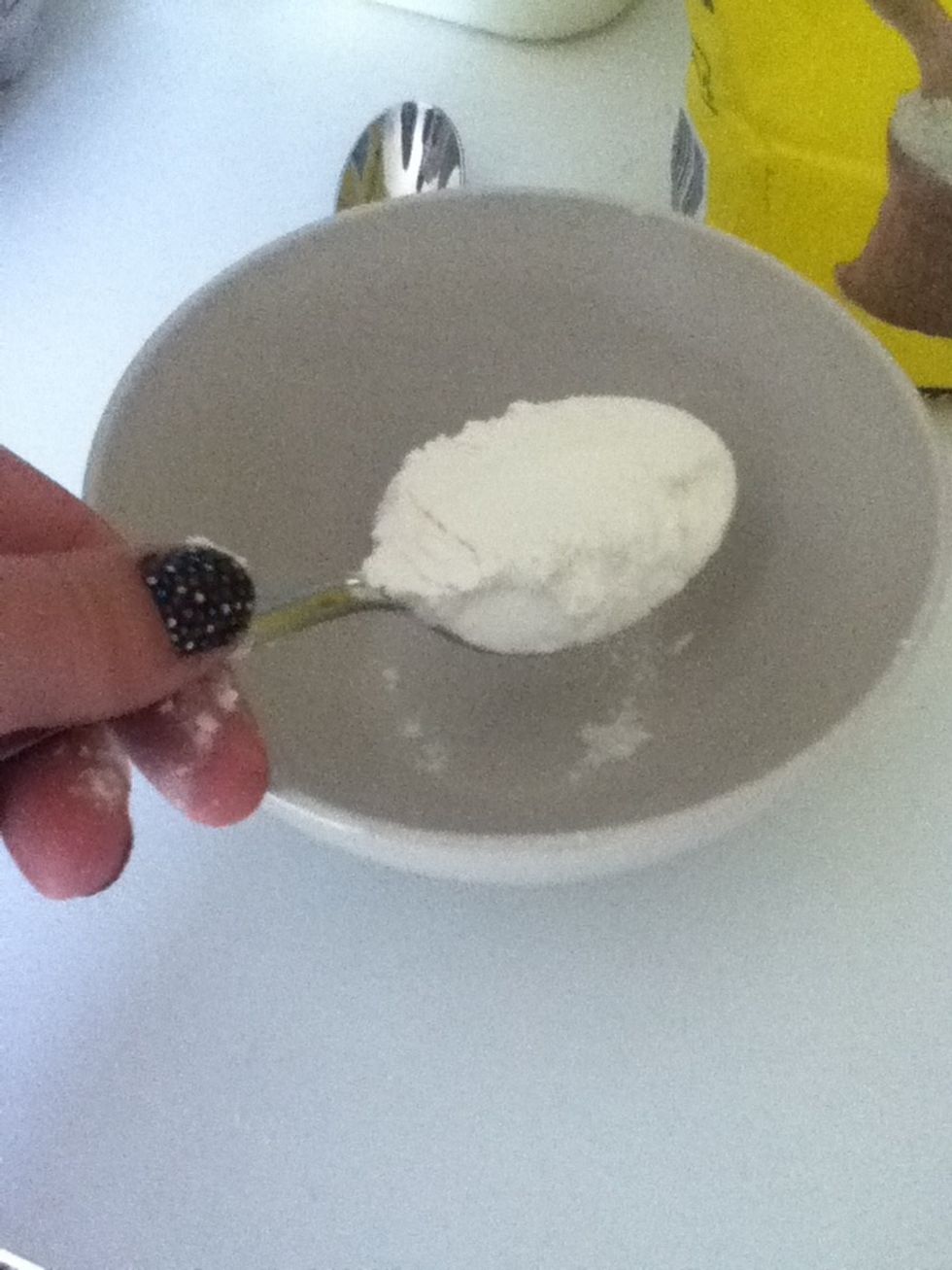 Add 3 tablespoons of flour