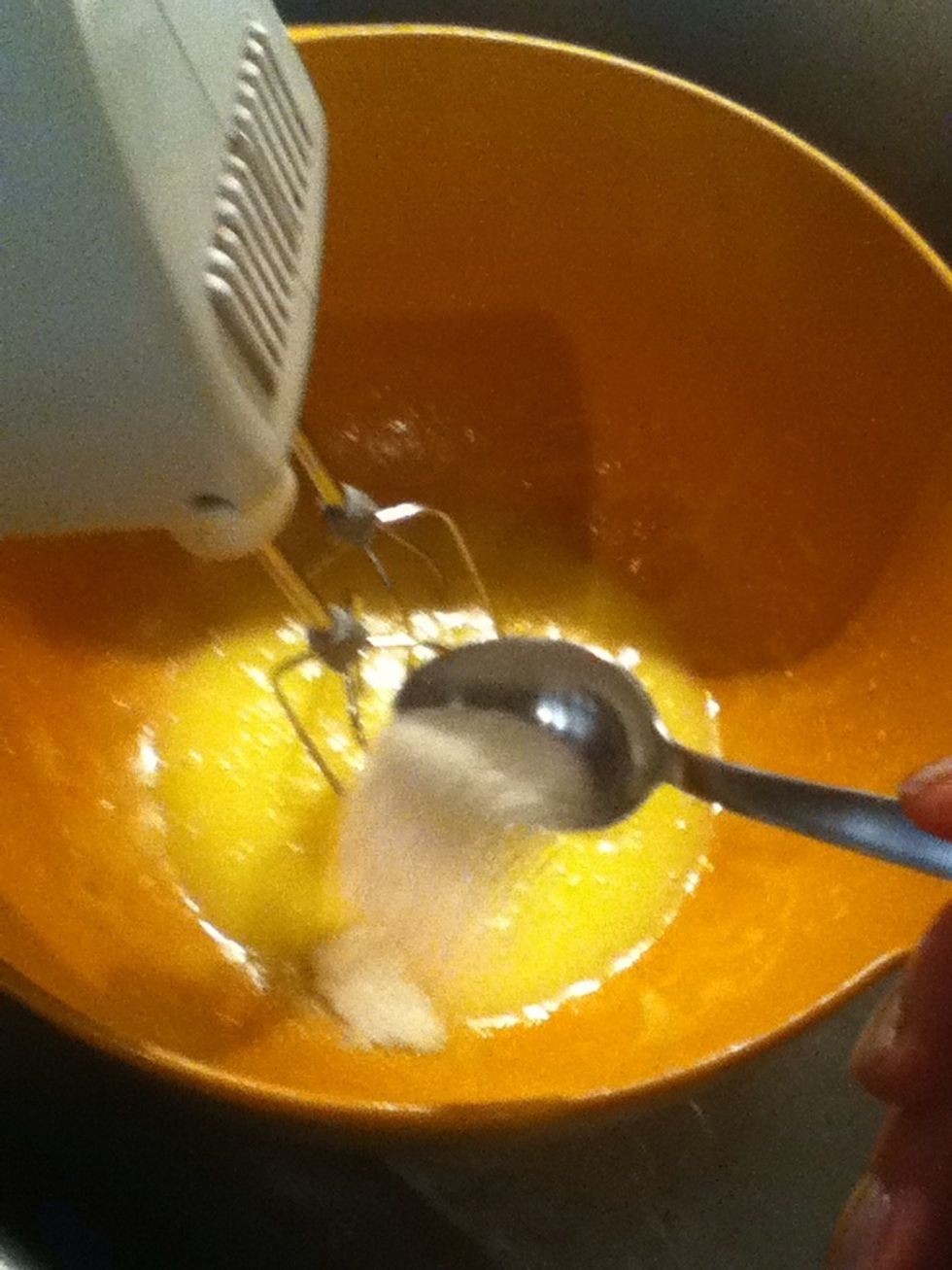 Add 3 tablespoons of sugar.