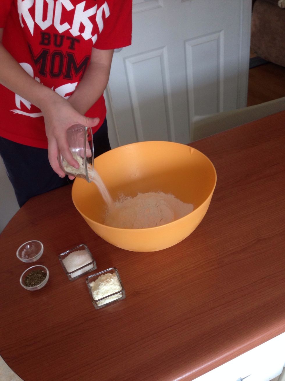 Add 3 Tbs Parmesan cheese