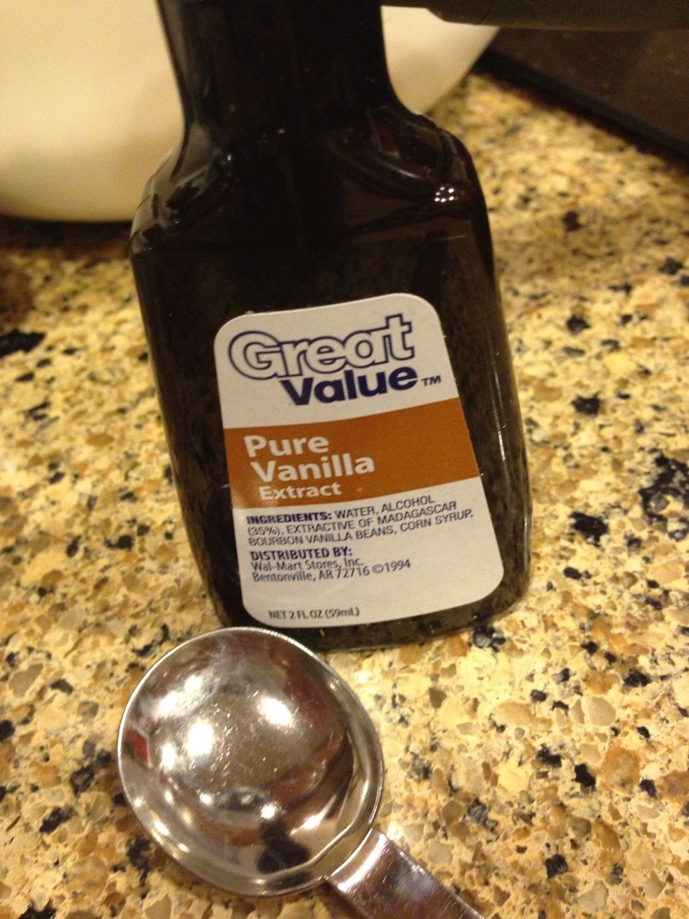 Add 3T to vanilla to sugars