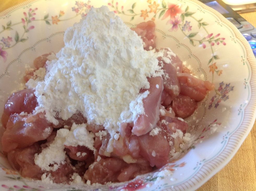 Add 4-5 tablespoons of corn starch