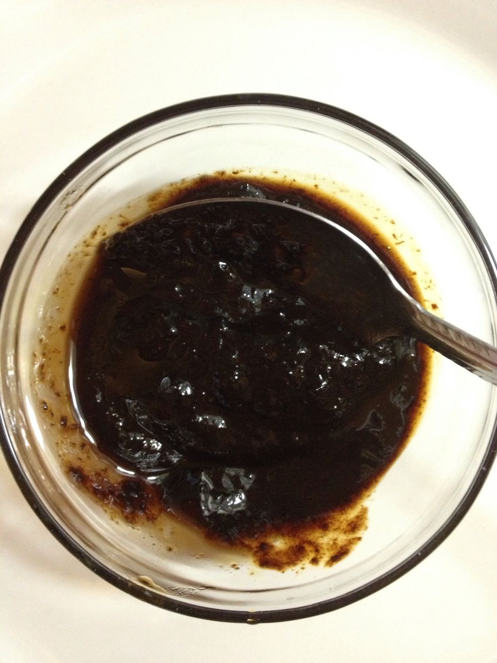 Add 4 table spoons of pomegranate molasses